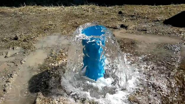 Чистка водоносных скважин.